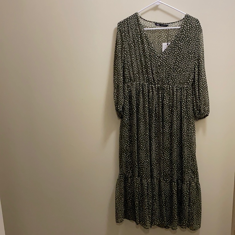 Zara Tiered Maxi dress